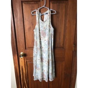 Pastel floral dress